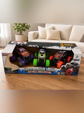 Shock Monster Trucks 3-Pack